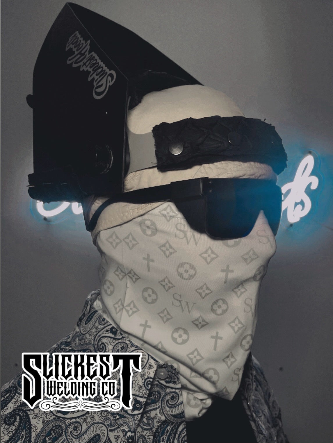 White bandana