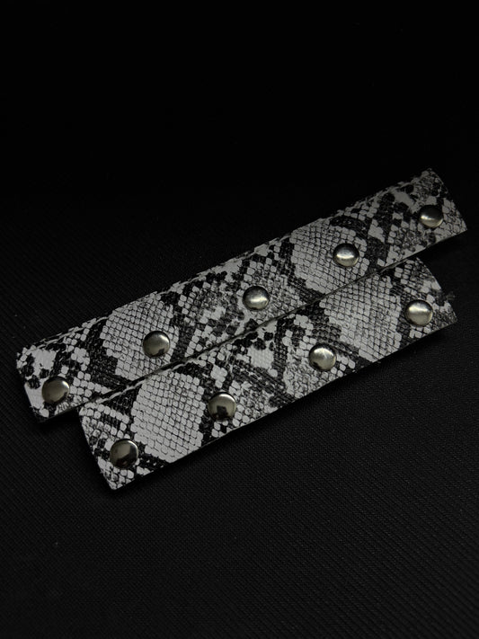 snake print headbands