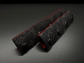 red bottom black headbands