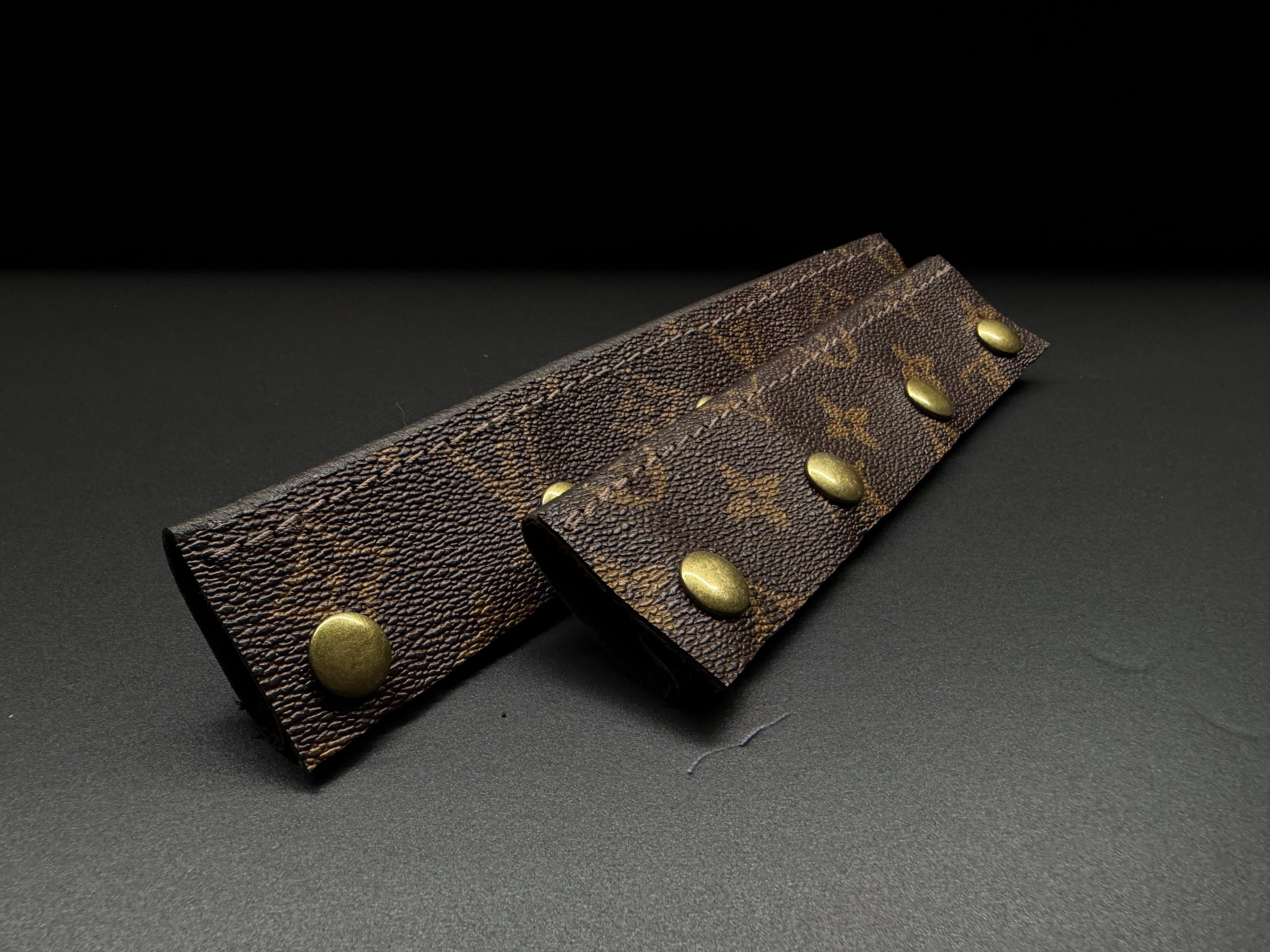 Pair of Classic brown lv headbands