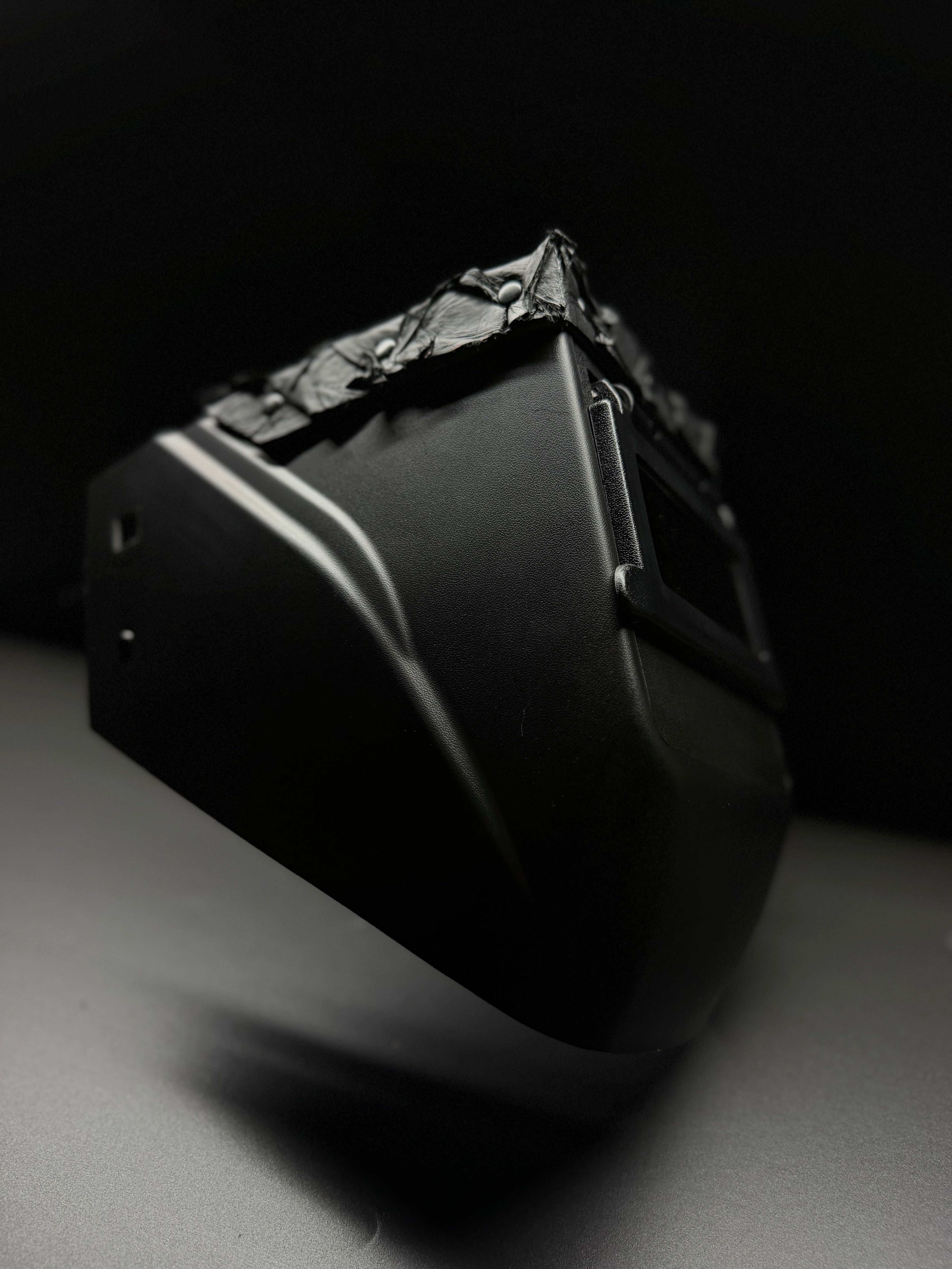 triple black pirarucu square hood