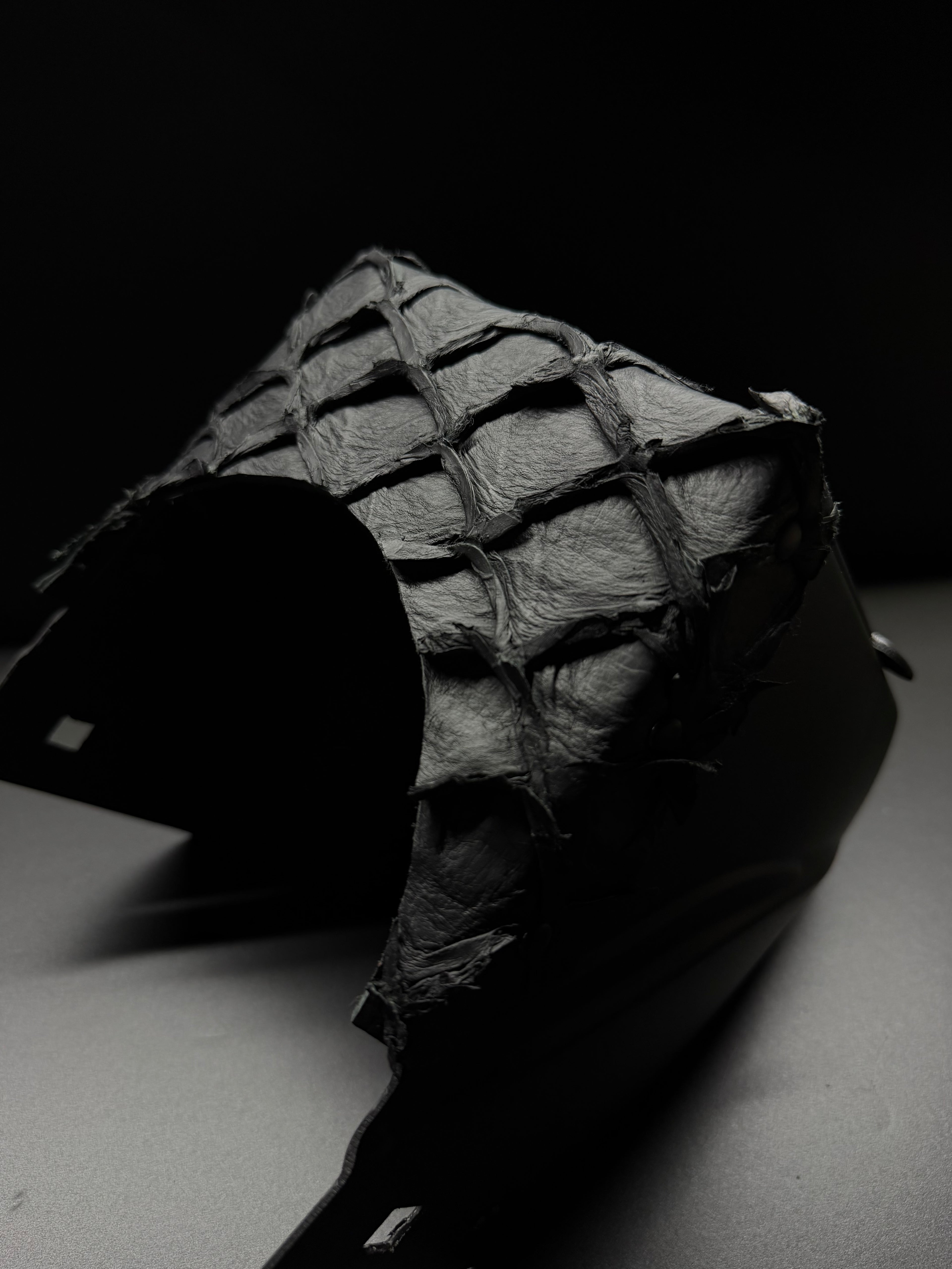 triple black pirarucu square hood