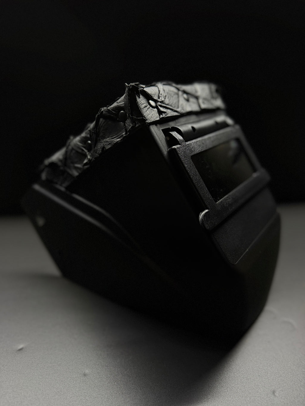 triple black pirarucu square hood