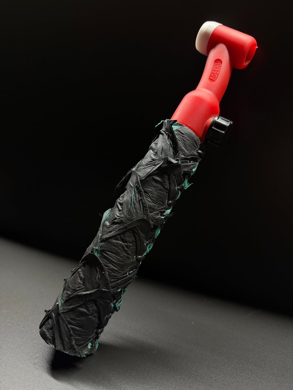 Hidden turquoise Pirarucu 26series Tig torch handle