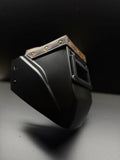 Brown LV On black hood