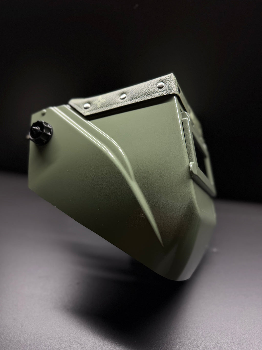 Sage green deigner hood