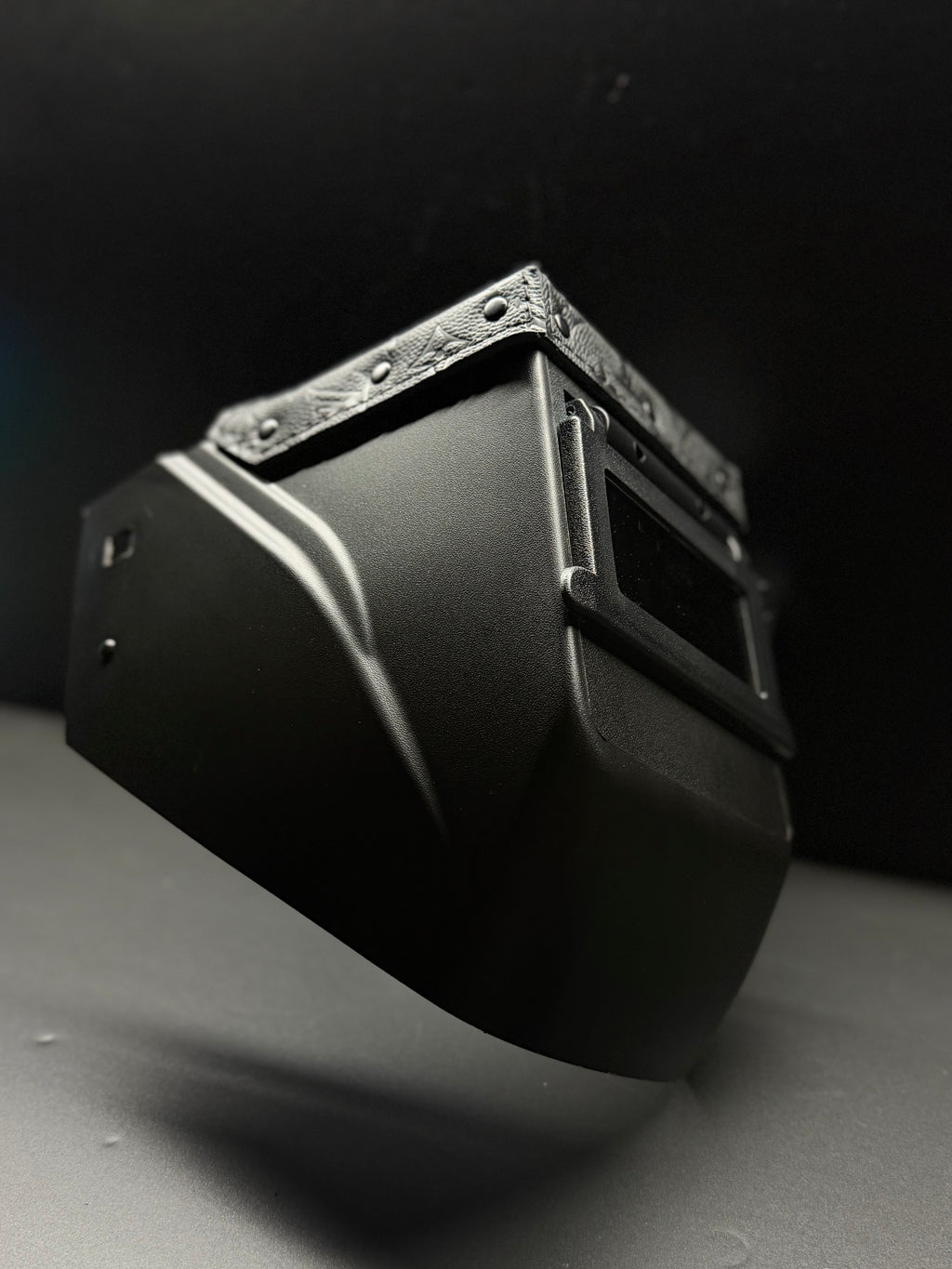 triple black designer hood