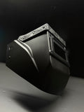 triple black designer hood