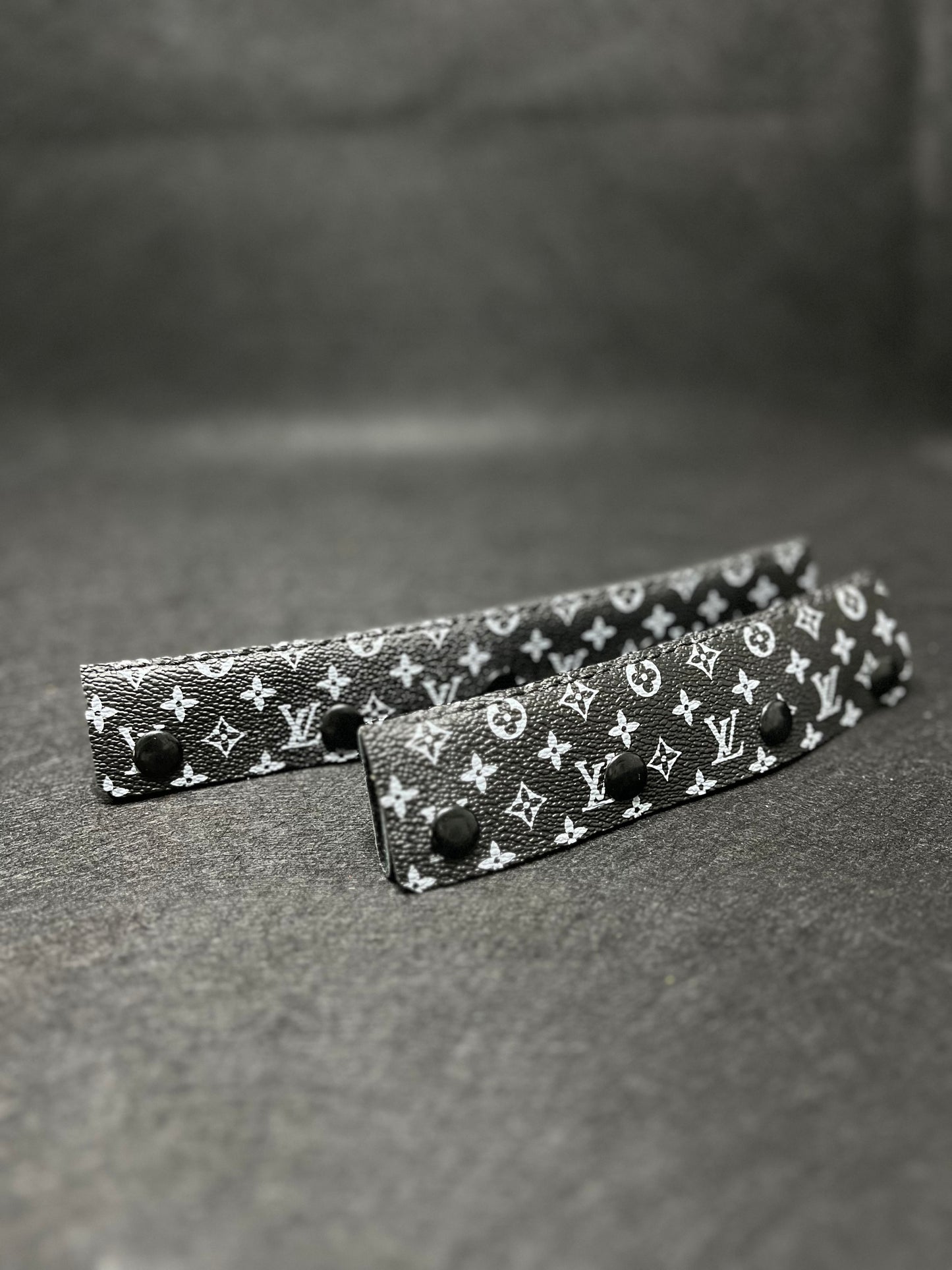 Black/white pair of LV headbands