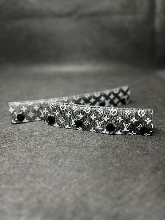 Black/white pair of LV headbands