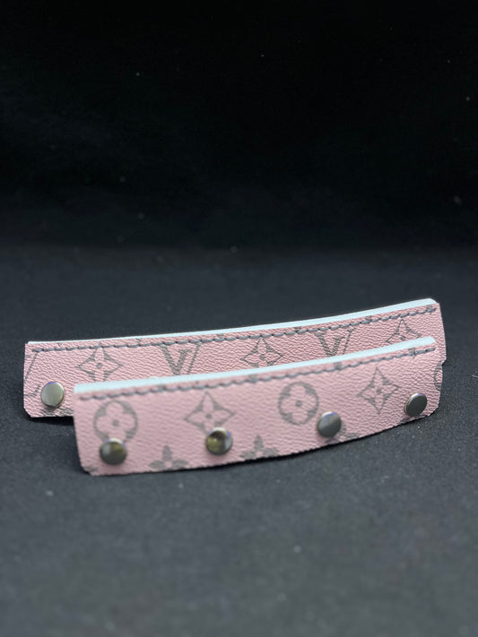 Set of pink lv headbands