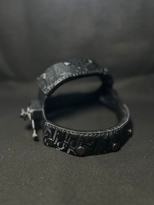 All black CD headbands