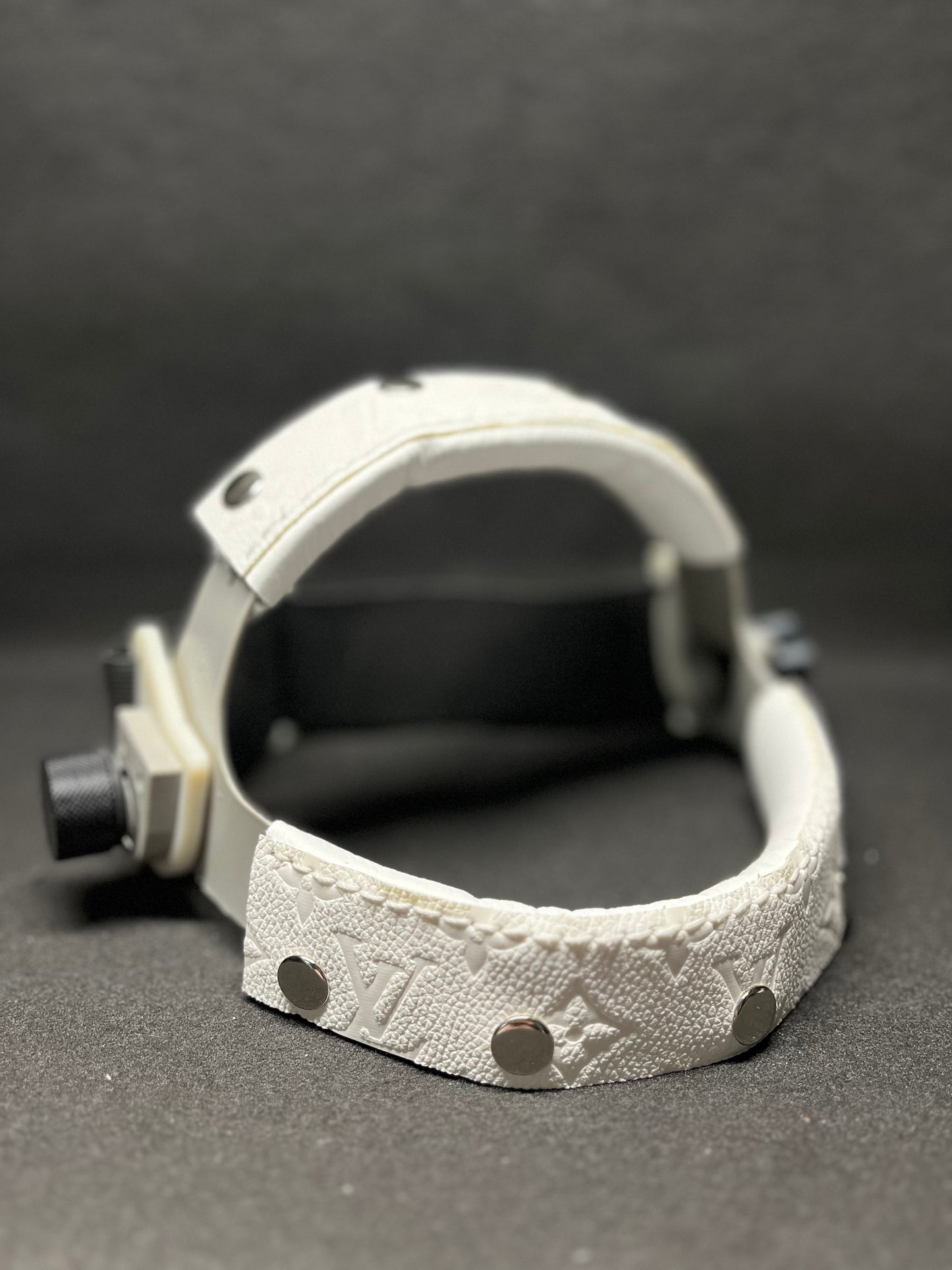 Pair of White lv headbands