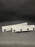 Pair of White lv headbands