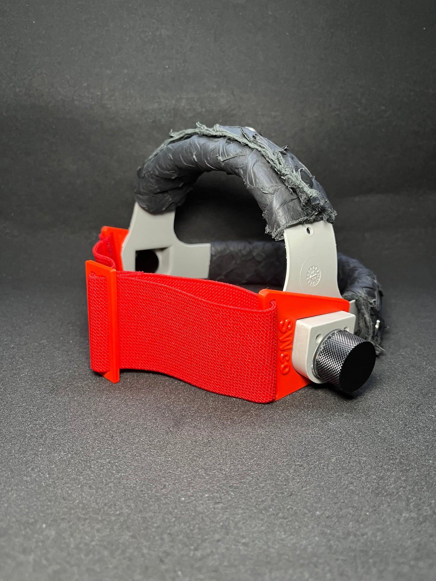 Red slick ass back strap