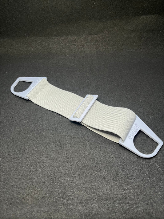 Light grey slick ass strap