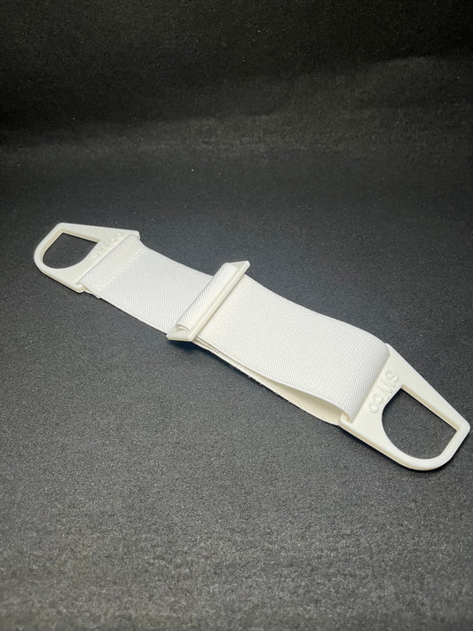 White Slick Ass Strap