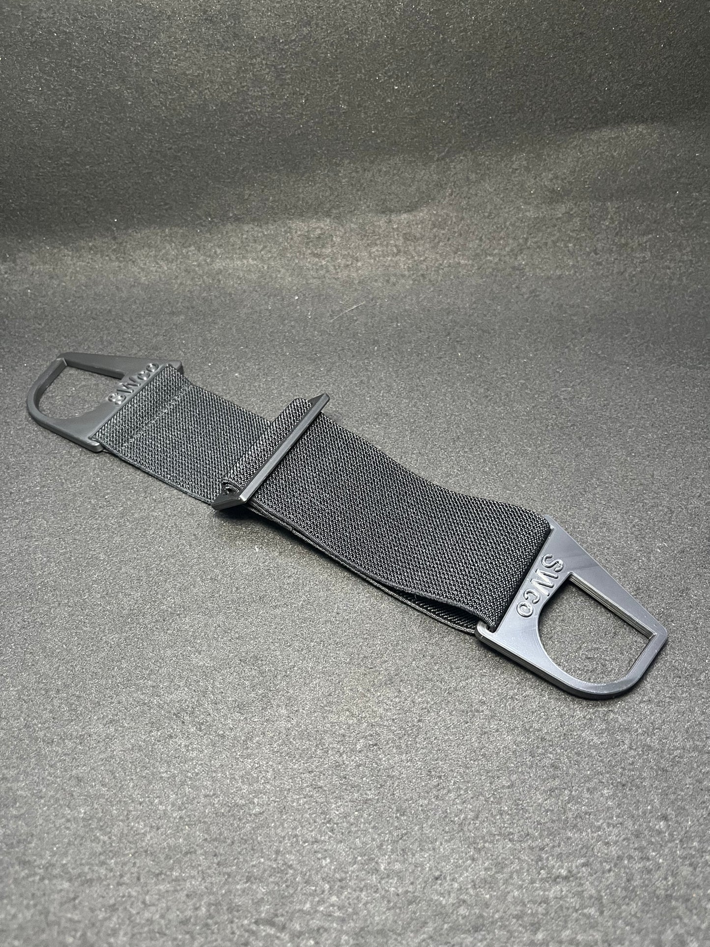 Black slick ass strap