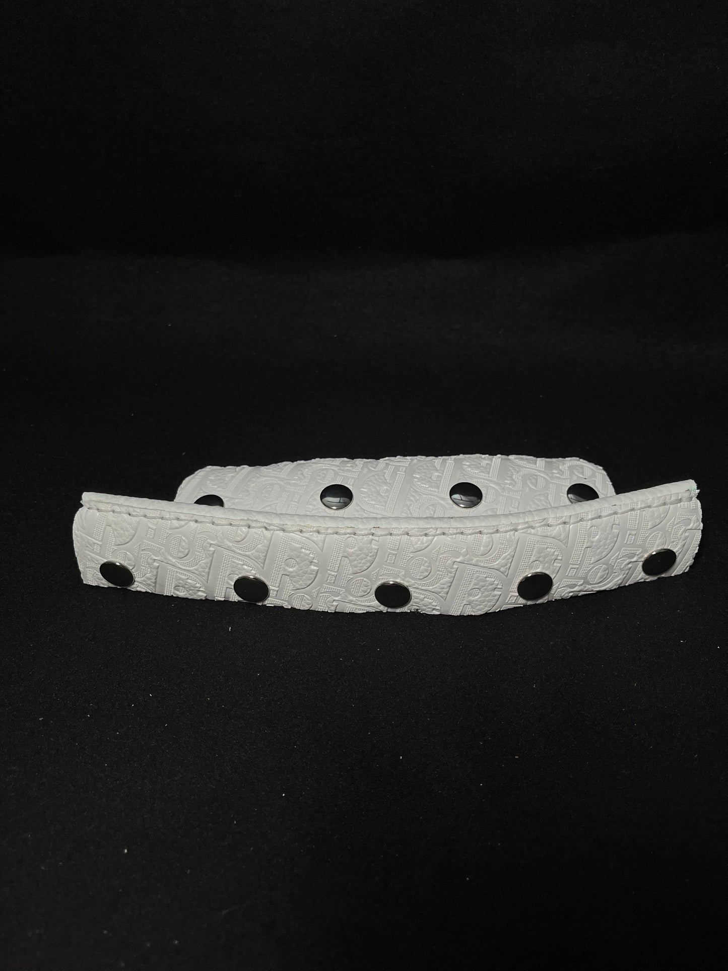 All white CD headbands